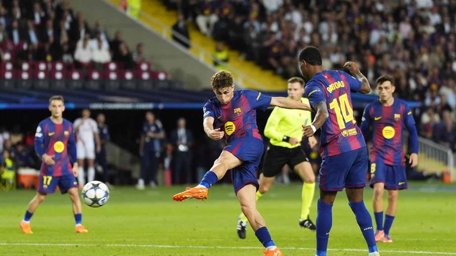 Festín del Barça ante el Olympiakos con un triplete de Fermín López Festín del Barça ante el Olympiakos con un triplete de Fermín López