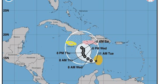 Se forma la tormenta tropical Melissa y su centro se dirige hacia Haití