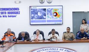 Gloria Ceballos: lluvias del sistema tropical comenzarán esta tarde y podrían extenderse al sábado