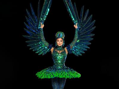 Miss Puerto Rico 2025 presenta traje típico inspirado en zumbador