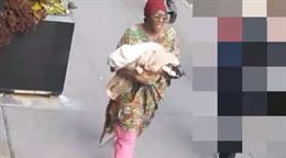 Video muestra a mujer buscada tras hallazgo de recién nacida en estación del tren de Nueva York