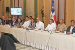 Abinader encabeza reunión con organismos de socorro por avance de tormenta tropical Melissa