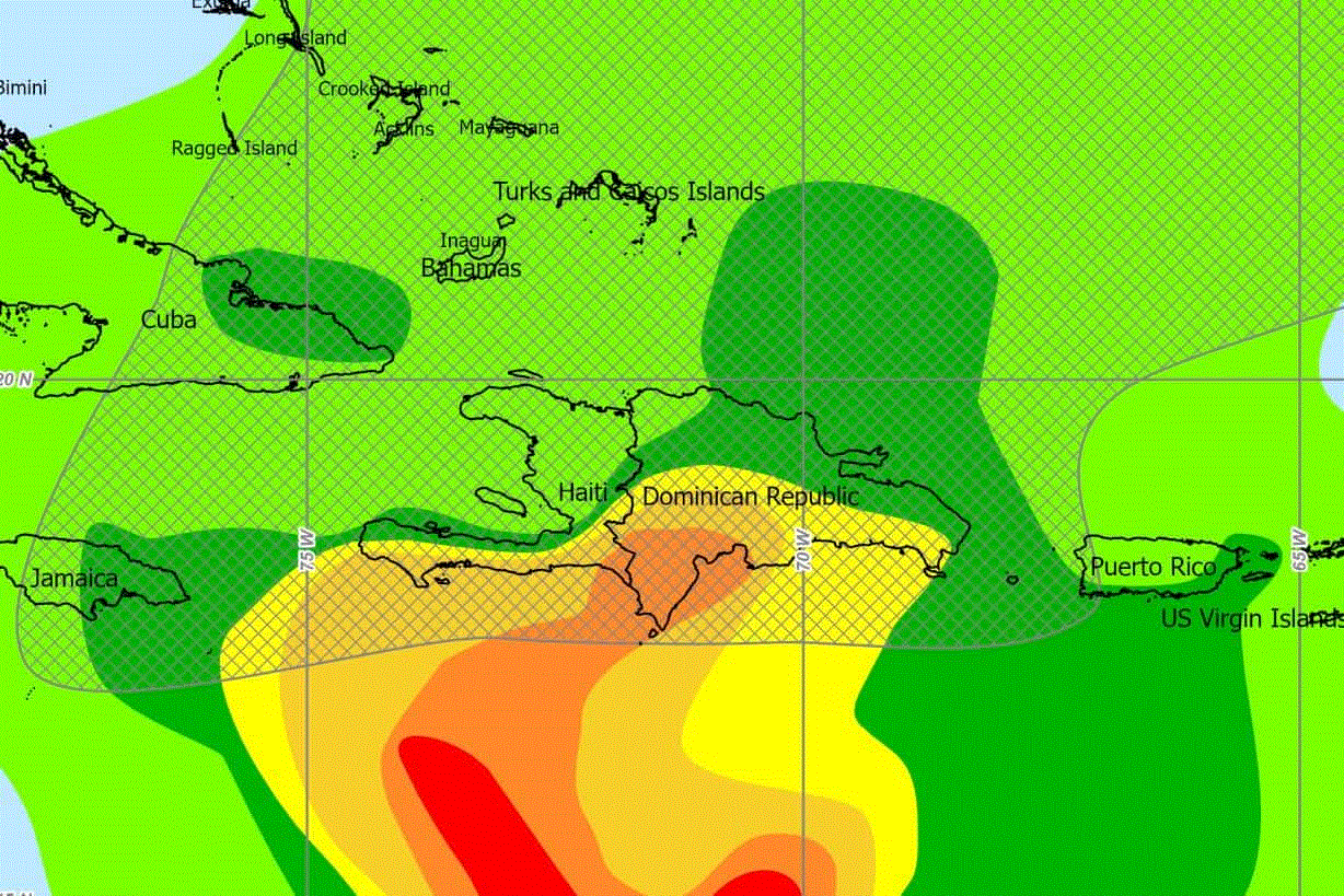 Tormenta Melissa dejará acumulados de hasta 12 pulgadas de lluvia en zonas del sur de RD