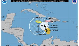 Pronostican que las lluvias serán más intensas a medida que la tormenta Melissa se desplace al norte