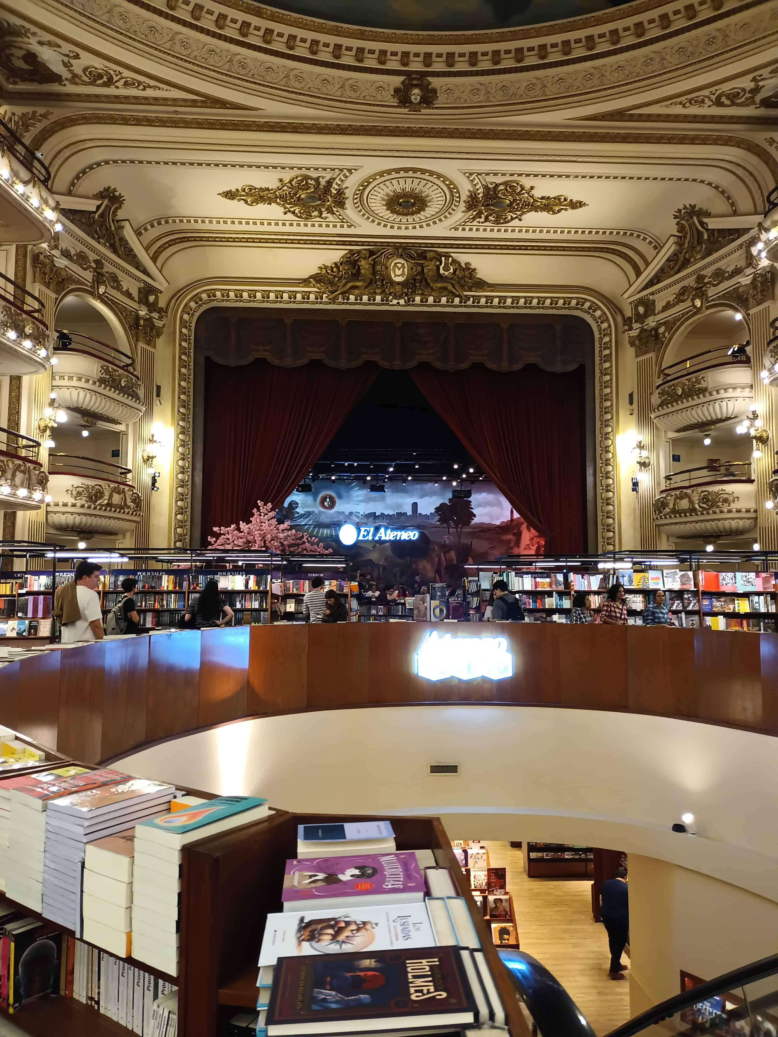El Ateneo Grand Splendid, la gran librería de Buenos Aires.