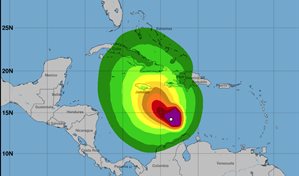 Tormenta Melissa provocará intensas lluvias en gran parte del país, advierte Indomet