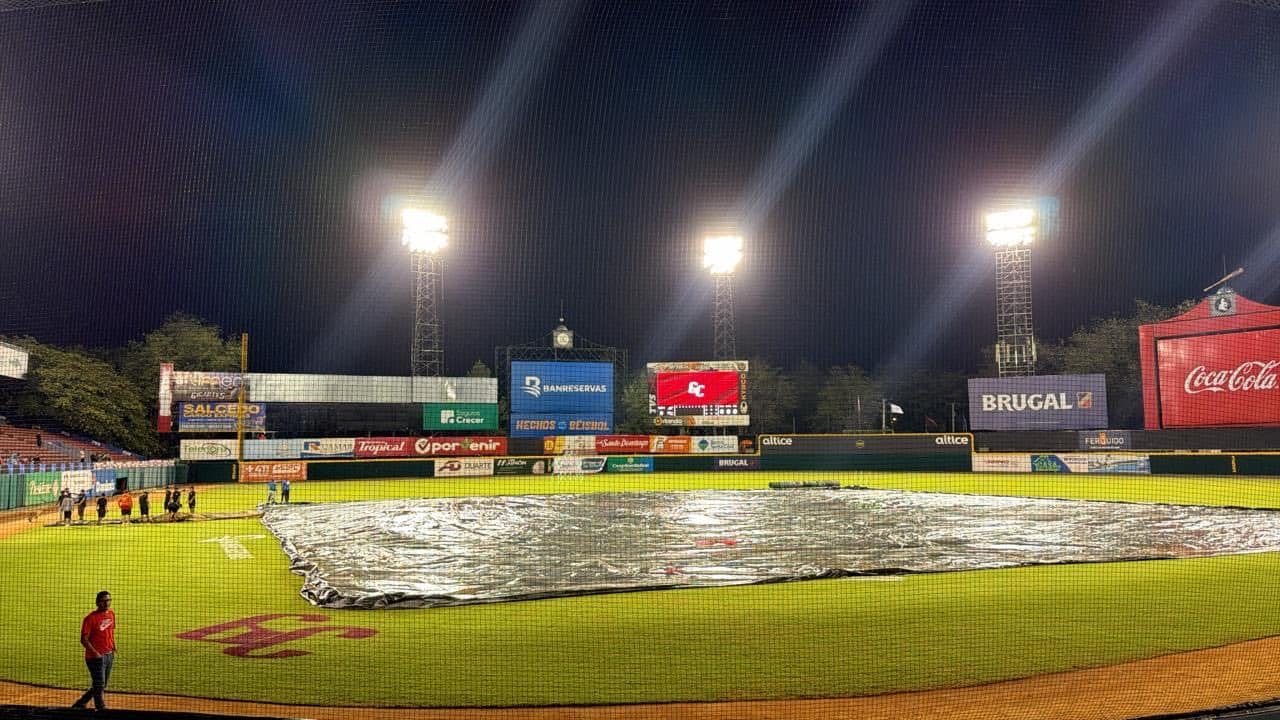 La lluvia vuelve a trastornar el calendario de partidos en la Lidom La lluvia vuelve a trastornar el calendario de partidos en la Lidom