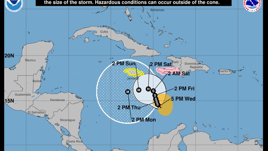 Tormenta Melissa tiene en incertidumbre a las autoridades por su comportamiento errático Tormenta Melissa tiene en incertidumbre a las autoridades por su comportamiento errático