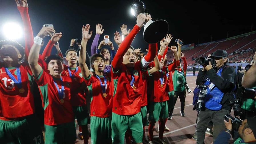Grandes festejos en Rabat para celebrar título de Marruecos en Mundial Sub-20 Grandes festejos en Rabat para celebrar título de Marruecos en Mundial Sub-20