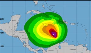 ¿Qué significa que la tormenta Melissa sea estacionaria y cuál es el riesgo para RD?