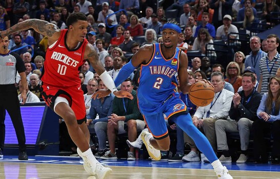 Resumen NBA: Sin SGA, Oklahoma City arrasa a los Nets