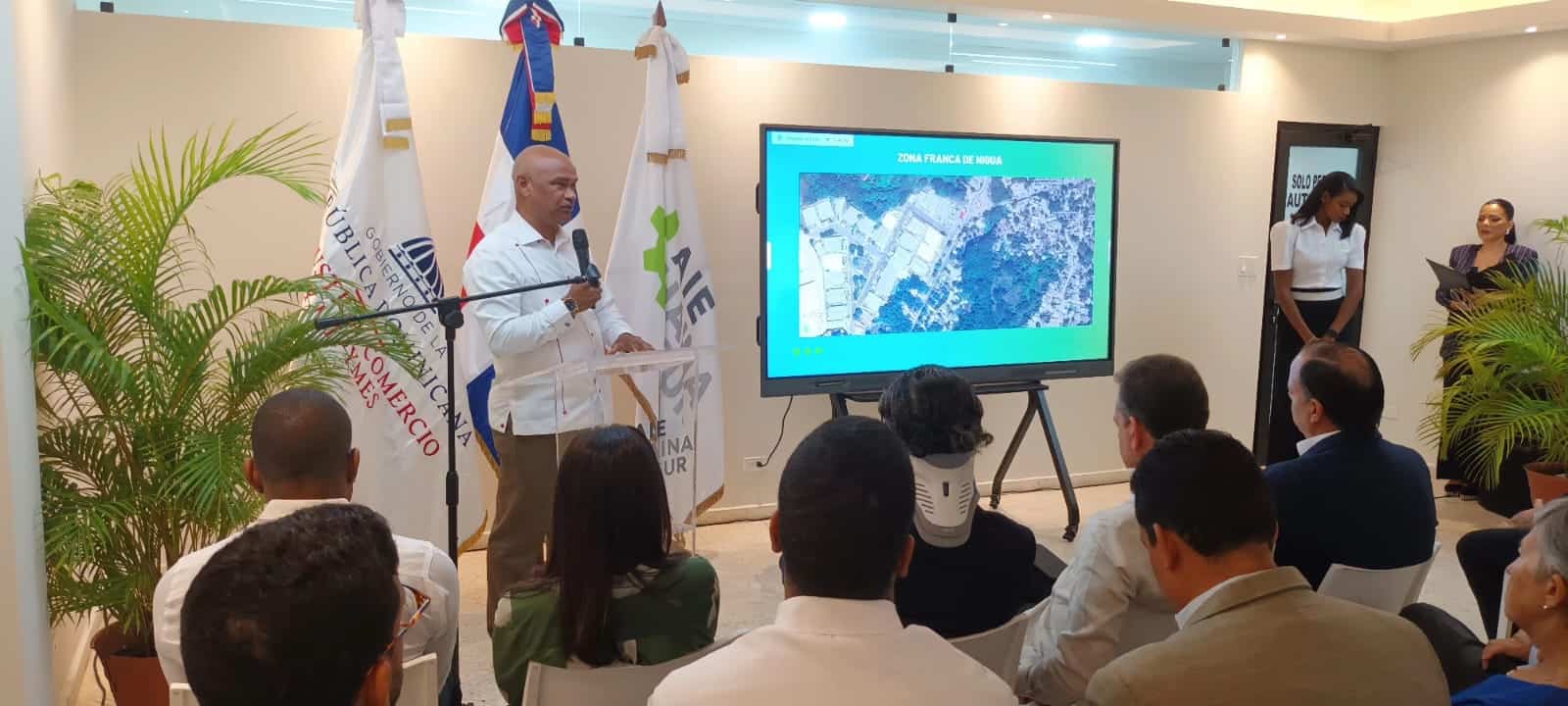 Juan Marmolejos, consultor de gestión de riesgos, en su participación del plan.