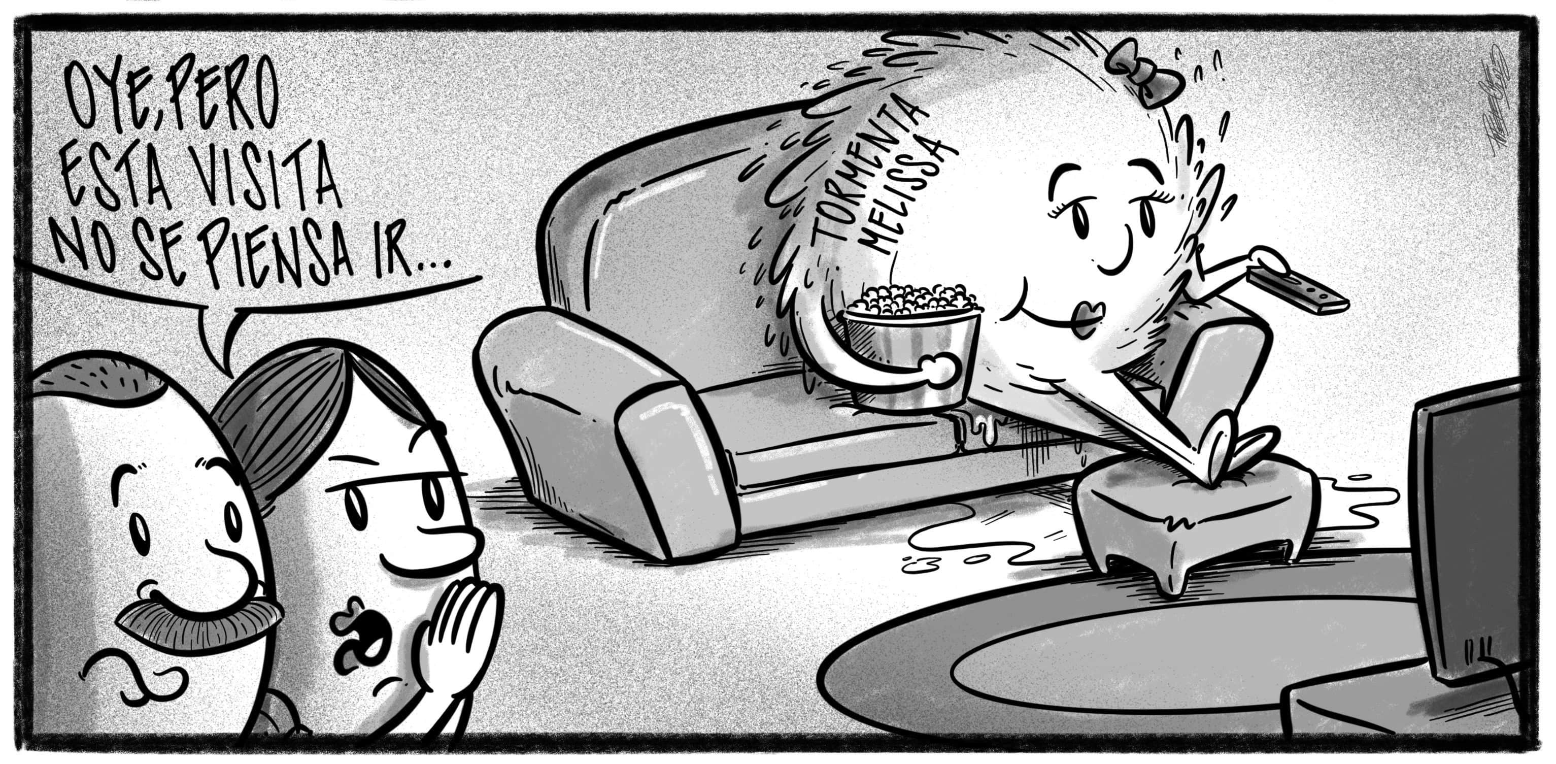Caricatura de Noticiero Poteleche 23 octubre 2025