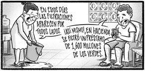 Caricatura de Noticiero Poteleche 24 octubre 2025