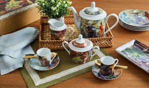 Cuando la mesa se convierte en galería: homenaje al arte nacional