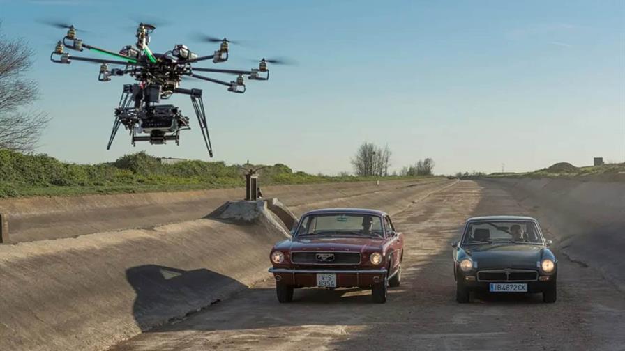 Los drones revolucionan los rodajes: España lidera el nuevo modelo audiovisual europeo Los drones revolucionan los rodajes: España lidera el nuevo modelo audiovisual europeo