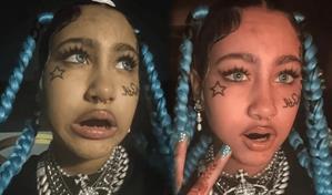 La hija de Kim Kardashian, North West, sorprende con tatuajes y piercings falsos a los 12 años