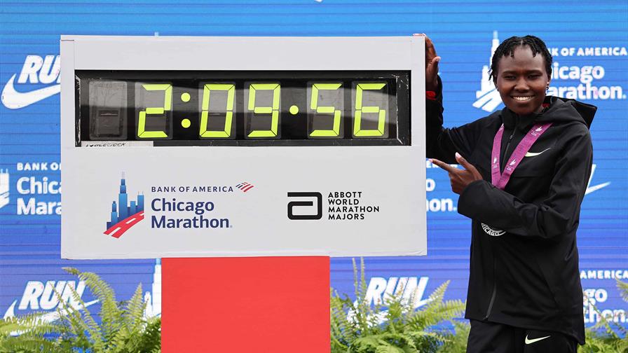 Tres años de sanción a la keniana Ruth Chepngetich, plusmarquista mundial de maratón