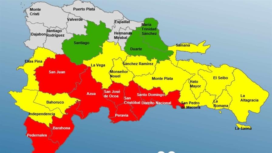 El Gran Santo Domingo y otras provincias siguen en alerta roja por tormenta Melissa El Gran Santo Domingo y otras provincias siguen en alerta roja por tormenta Melissa