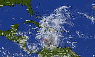 La tormenta Melissa pone a prueba los modelos meteorológicos con su movimiento errático