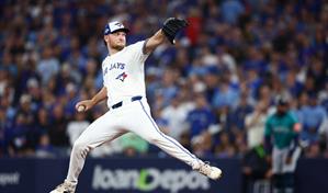 Yesavage, el novato elegido de los Azulejos para retar a los Dodgers en la Serie Mundial