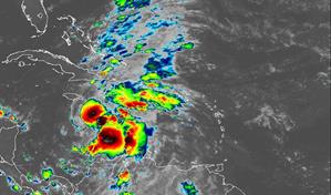Tormenta tropical Melissa avanza lentamente en el Caribe mientras genera lluvias en RD