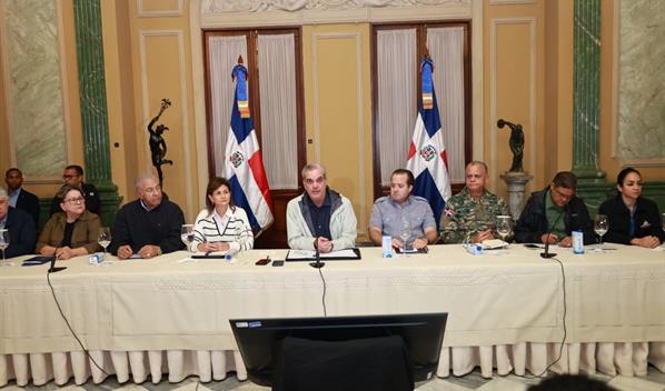 Rueda de prensa urgente desde el Palacio Nacional para dar seguimiento a la tormenta Melissa