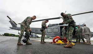 Fuerzas Armadas en estado de alerta ante los efectos de la tormenta tropical Melissa