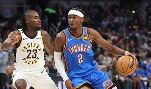 Gilgeous-Alexander logra récord personal de 55 puntos en victoria ante Indiana