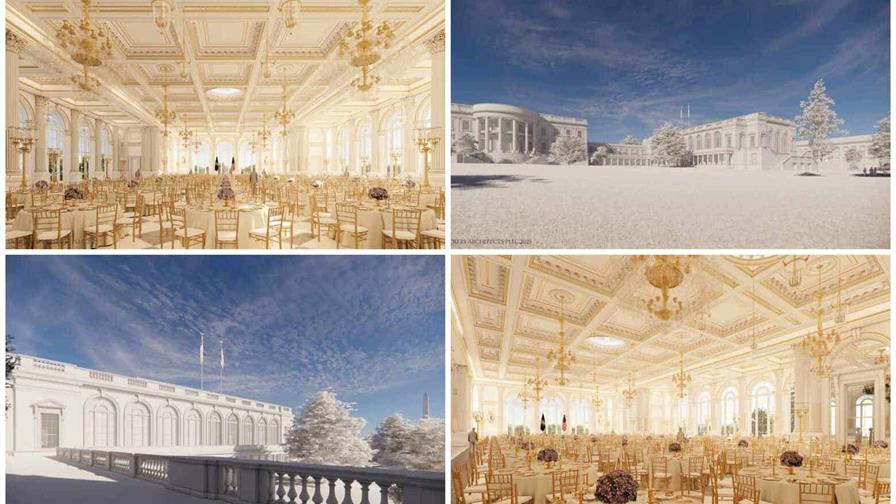 El polémico nuevo salón de baile de la Casa Blanca llevará el nombre de Donald Trump El polémico nuevo salón de baile de la Casa Blanca llevará el nombre de Donald Trump
