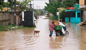 El Indomet prevé lluvias hasta la próxima semana por lento desplazamiento de la tormenta Melissa