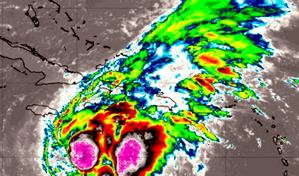 Gloria Ceballos advierte Melissa está casi estacionaria y pronostica que las lluvias seguirán