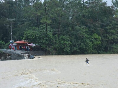 El COE prohíbe acceso de bañistas al río Nizao