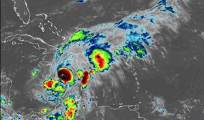 Tormenta Melissa sigue trayectoria lenta; Indomet mantiene vigilancia sobre el sur del país