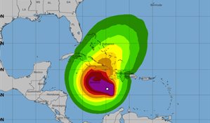 Emiten vigilancia de huracán para el suoreste de Haití