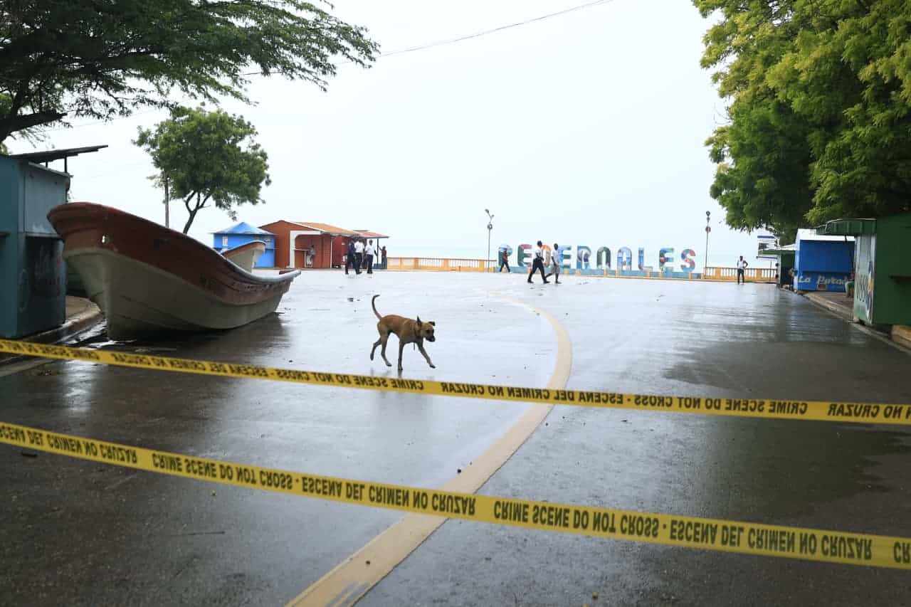 Vista de la entrada de Pedernales, República Dominicana.