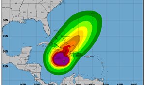El huracán Melissa aumenta a categoría 2 con pronósticos de rápido fortalecimiento
