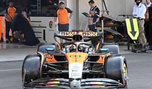 Norris partirá primero en México, con Verstappen y Piastri rezagados