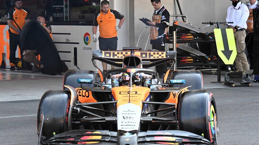 Norris partirá primero en México, con Verstappen y Piastri rezagados Norris partirá primero en México, con Verstappen y Piastri rezagados