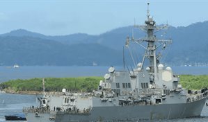 Llega a Trinidad y Tobago un destructor de EE. UU. para llevar a cabo ejercicios militares