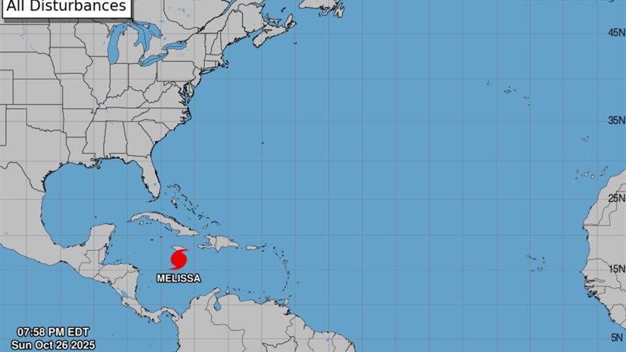 El huracán Melissa sigue representando un peligro para Haití, según las autoridades El huracán Melissa sigue representando un peligro para Haití, según las autoridades