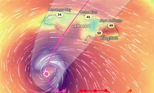 Dominicanos en Jamaica se preparan ante la llegada del poderoso huracán Melissa