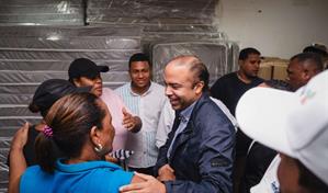 Fundación Refidomsa lleva ayuda a familias afectadas por las lluvias de Melissa en el DN y Haina