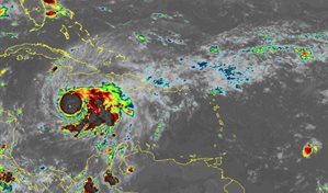 Melissa aún podría dejar entre 8 y 16 pulgadas de lluvia en la zona sur del país