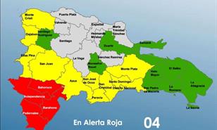 Casi toda RD sigue en alerta por lluvias: huracán Melissa incidirá de forma indirecta