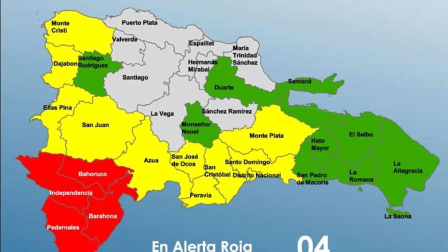 Casi toda RD sigue en alerta por lluvias: huracán Melissa incidirá de forma indirecta Casi toda RD sigue en alerta por lluvias: huracán Melissa incidirá de forma indirecta