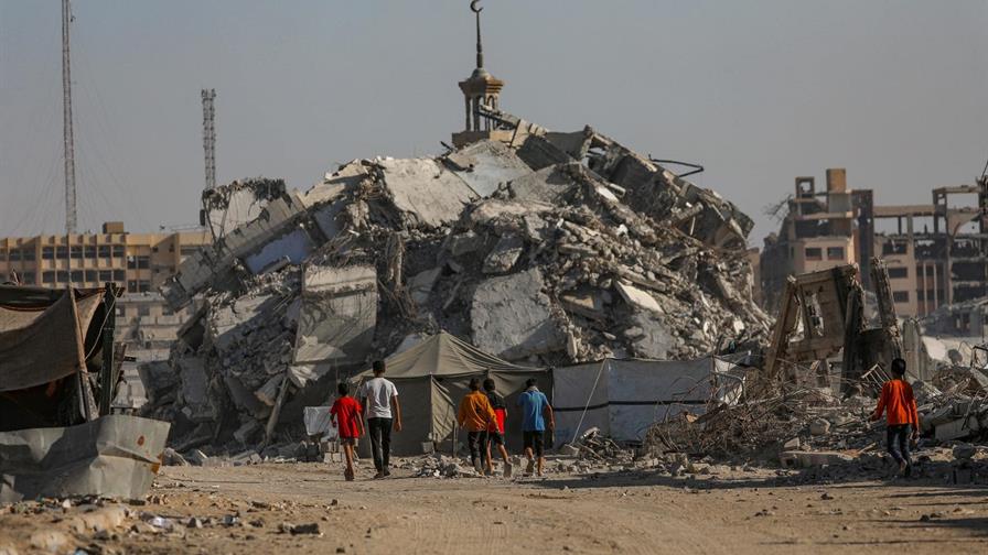 Israel bombardea la ciudad de Gaza y otros puntos del centro y sur de la Franja Israel bombardea la ciudad de Gaza y otros puntos del centro y sur de la Franja