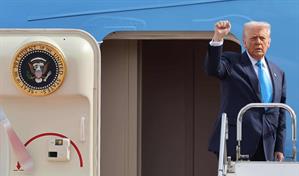 Trump abandona Japón rumbo a Corea del Sur con el foco puesto en temas comerciales