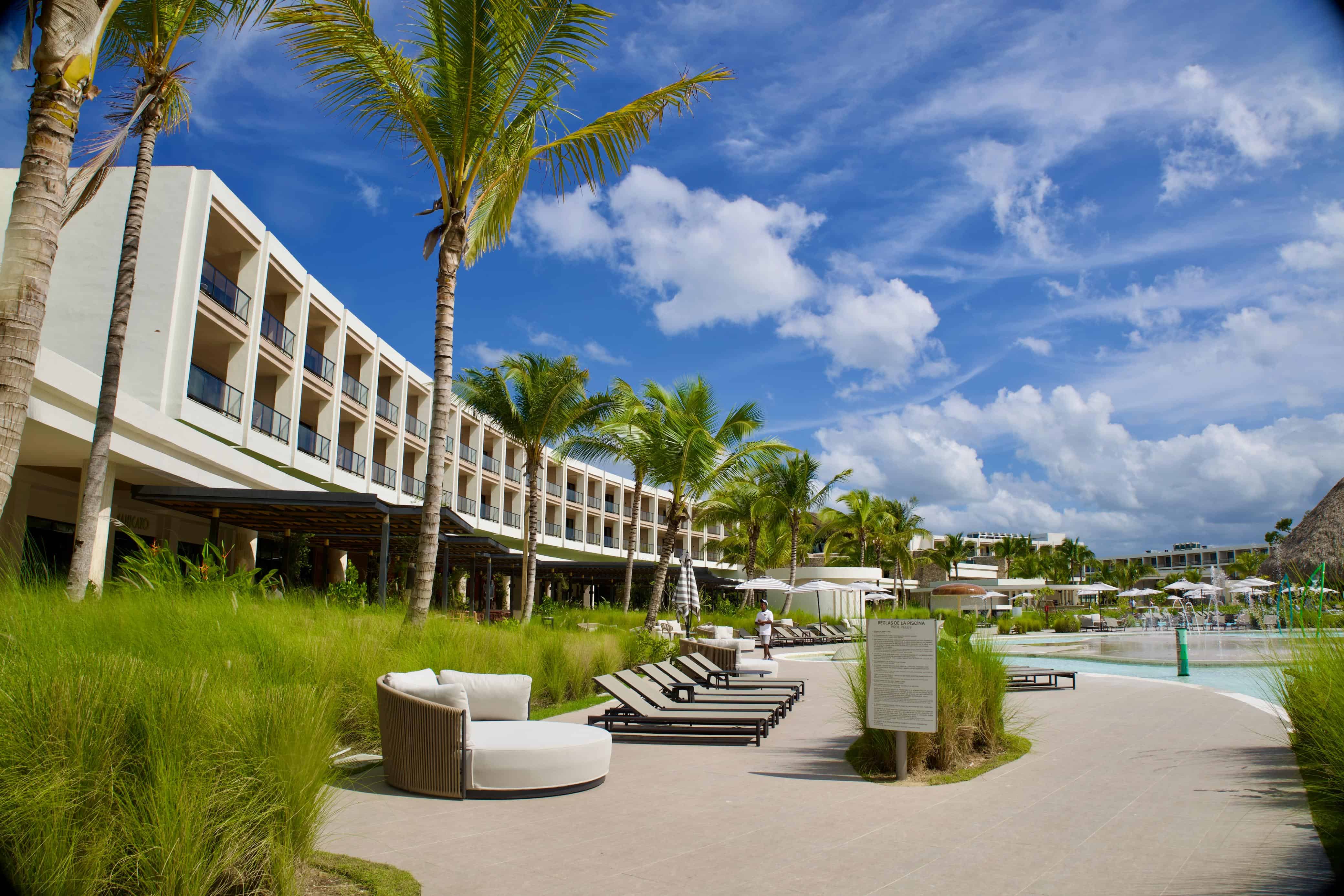 Vista interna del hotel Zemí Miches All-Inclusive Resorts.