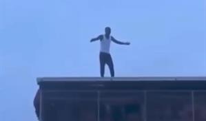 Villa Carmen: hombre se lanza de azotea de edificio huyendo de la Policía, sobrevive y es apresado